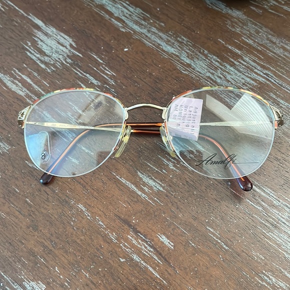 LensCrafters Amalfi 80 honey rose eyeglasses. NWT. For frames only. 51-20-135 - Picture 1 of 16